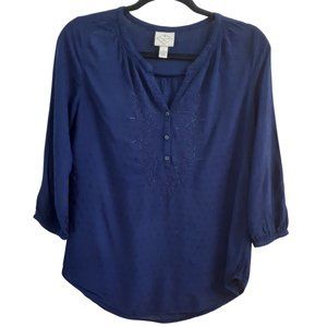 St John's Bay Blouse Size Small